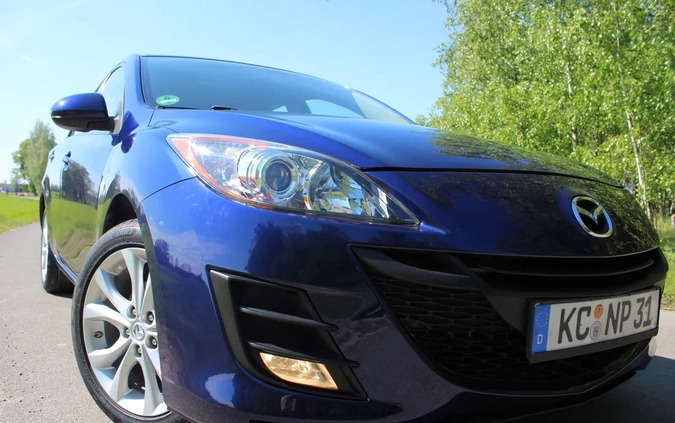 Mazda 3 cena 24500 przebieg: 110653, rok produkcji 2011 z Łęczyca małe 596